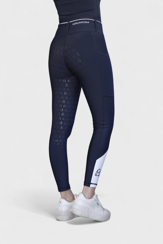 Performance Reitleggings (Blue)