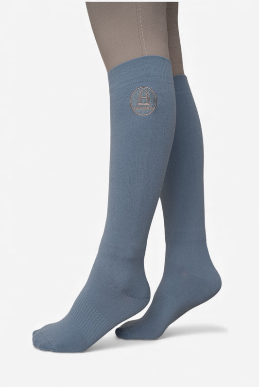 Reitsocken Patch (Light Blue)