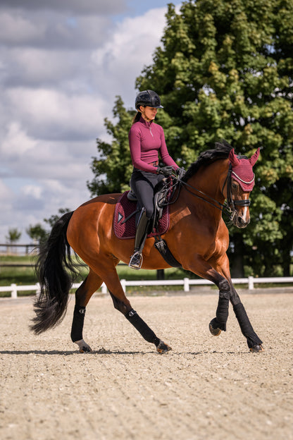 Ribbed Longsleeve (Burgundy)