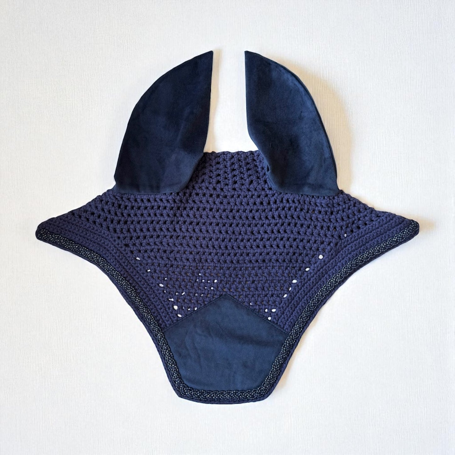 Fliegenmütze Velvet (Navy)