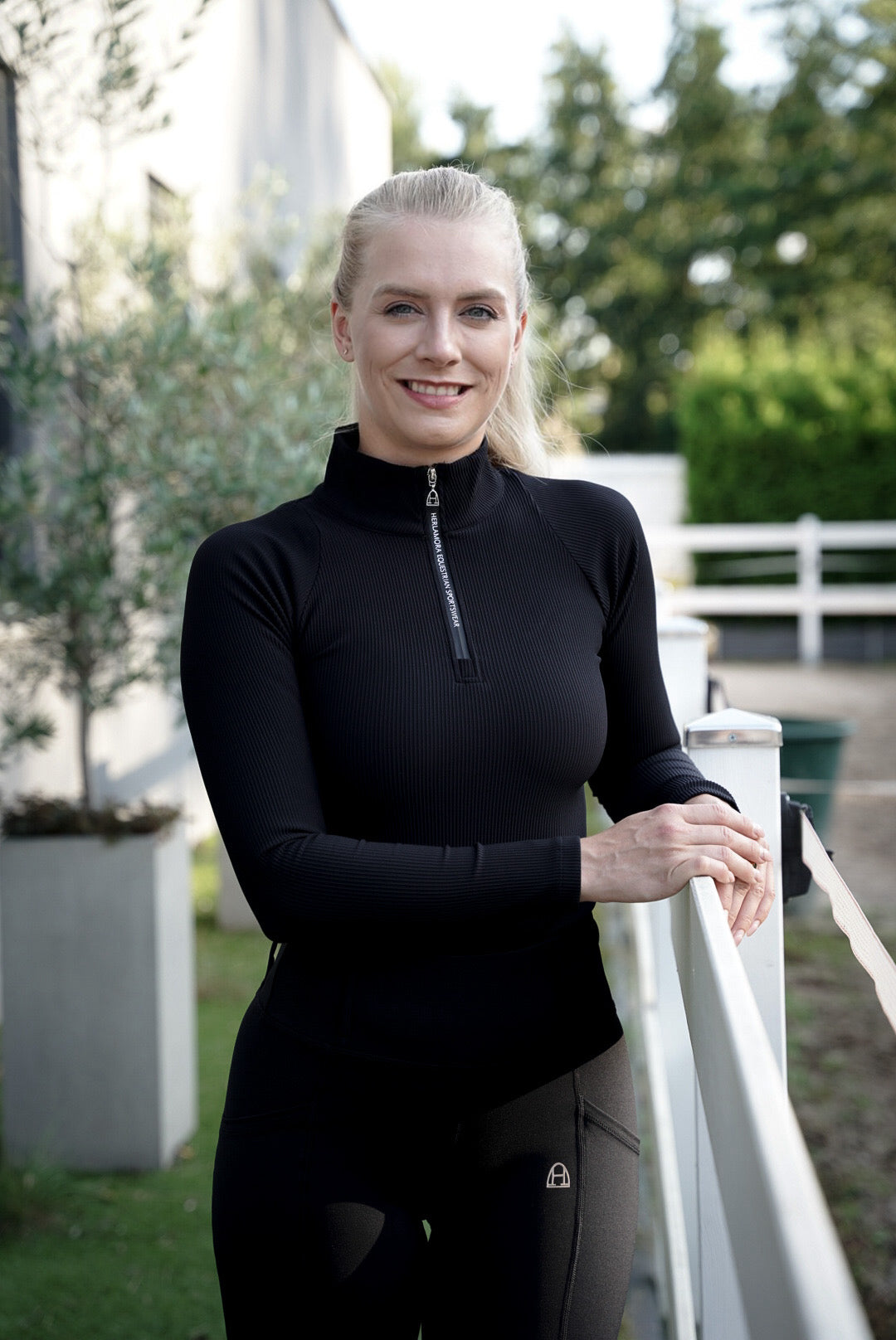 Ribbed Baselayer Longsleeve Black