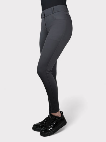 Compression Reithose Glitter (Anthrazit)