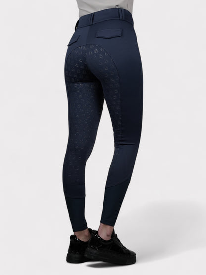 Compression Reithose Pocket (Navy)