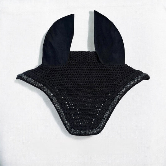 Fliegenmütze Velvet (Black)