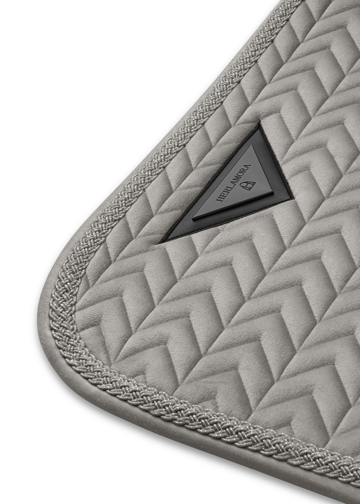 Velvet Schabracke (Light Gray)
