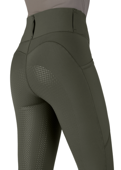 Shaping Reitleggings (Oliv)