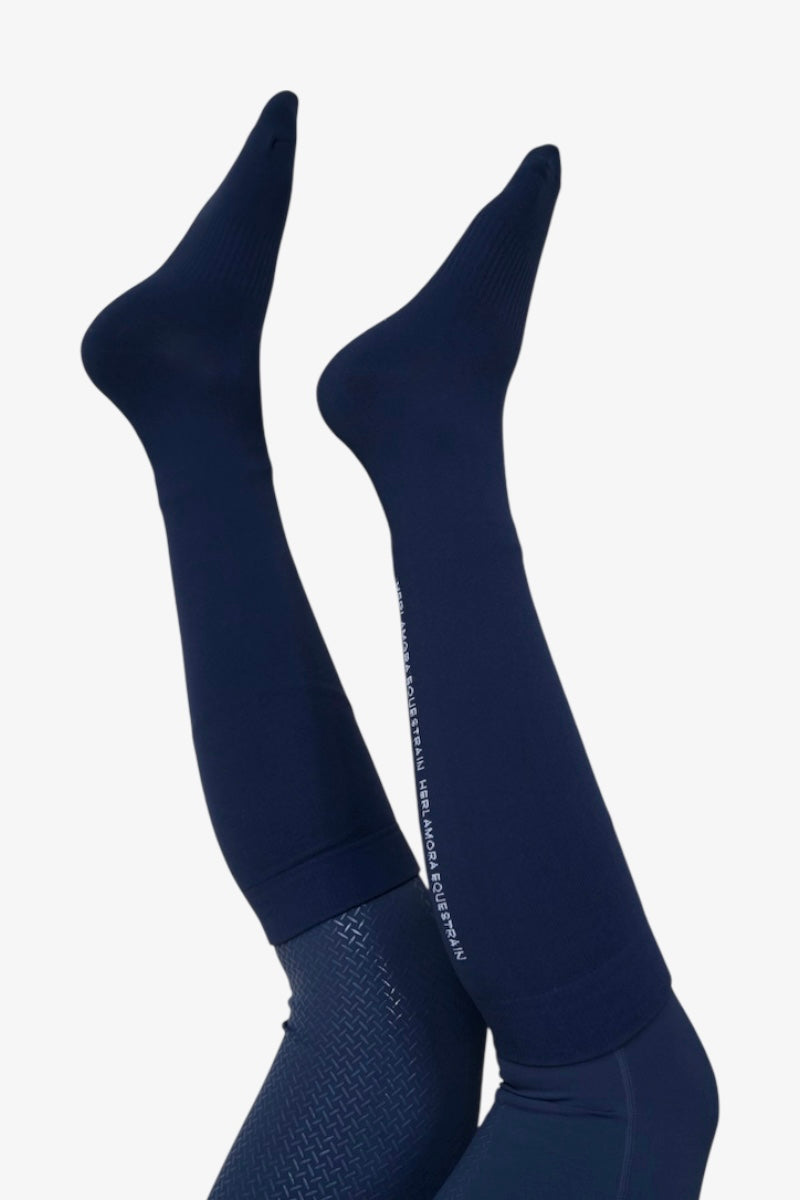 Reitsocken mit kreativem Buchstabenfehler 
:-) (Navy)