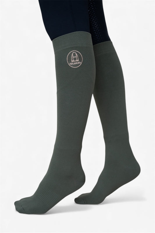 Reitsocken Patch (Oliv)