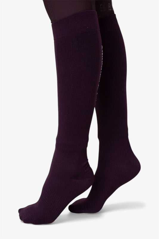 Reitsocken mit kreativem Buchstabenfehler :-) (Burgundy)