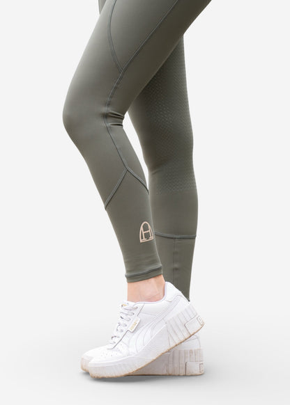 Shaping Reitleggings (Oliv)