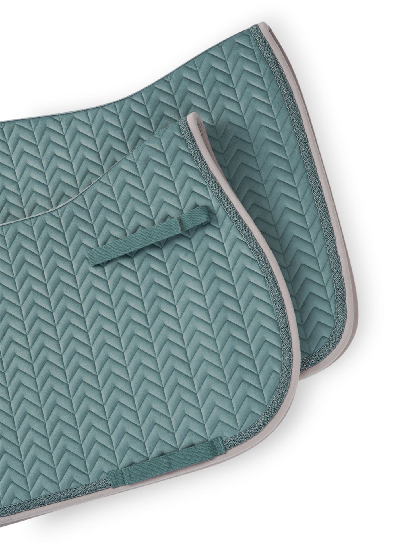Velvet Schabracke (Dark Aqua Gray)