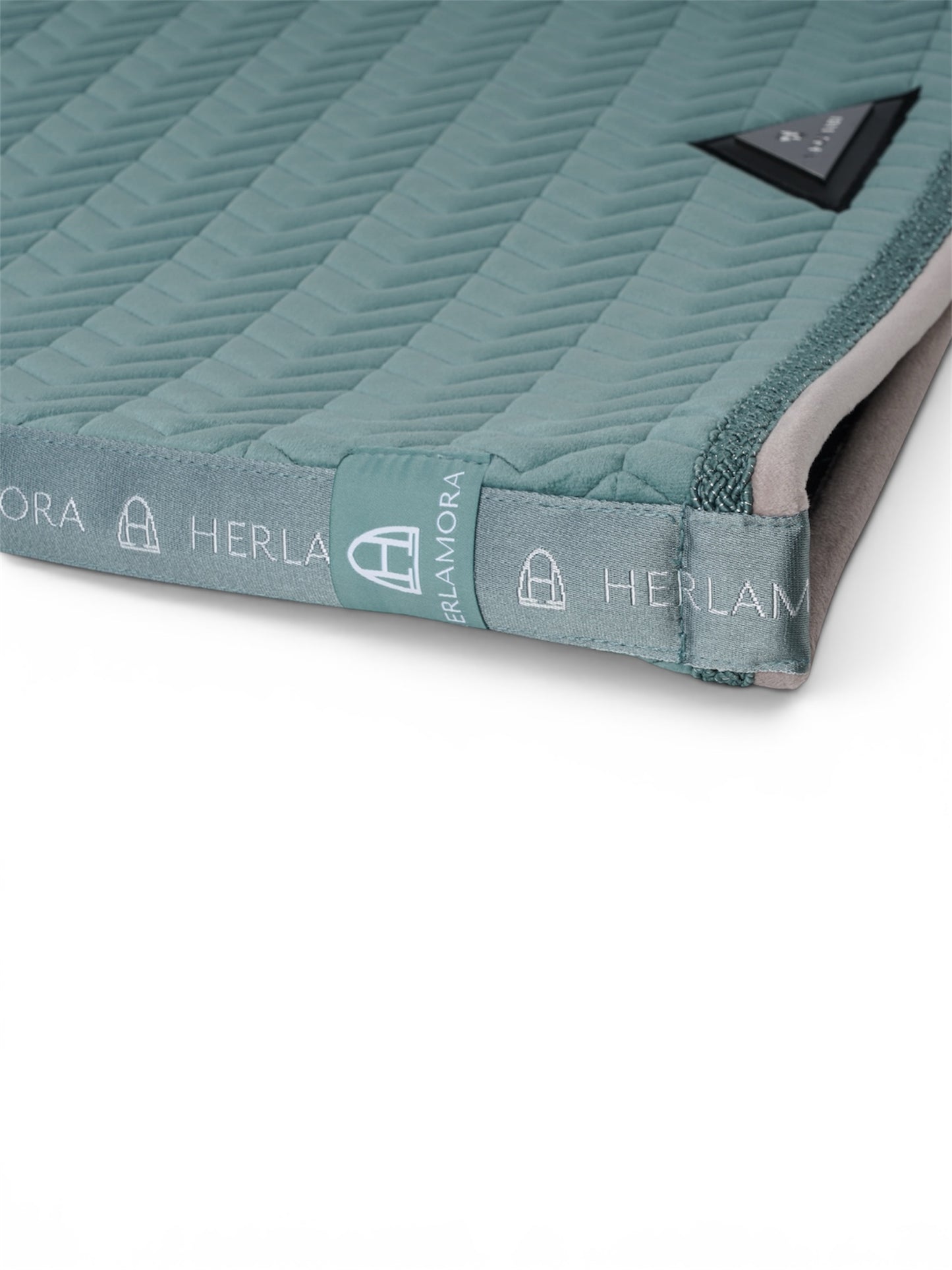 Velvet Schabracke (Dark Aqua Gray)