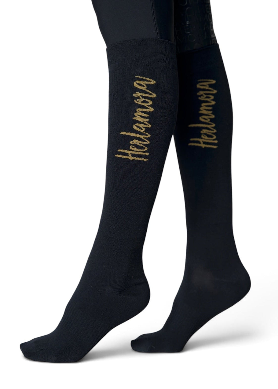 Reitsocken Signature (Black I Cognac)