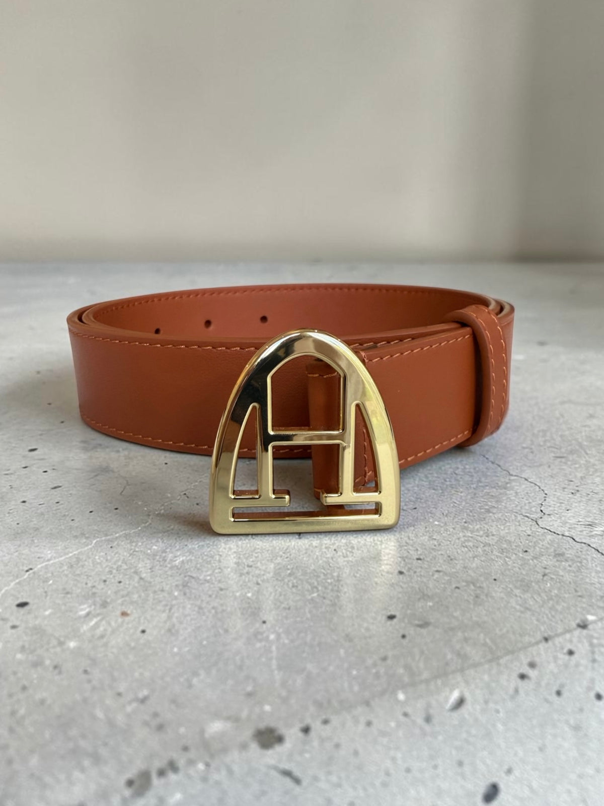Ledergürtel - Copper I Gold