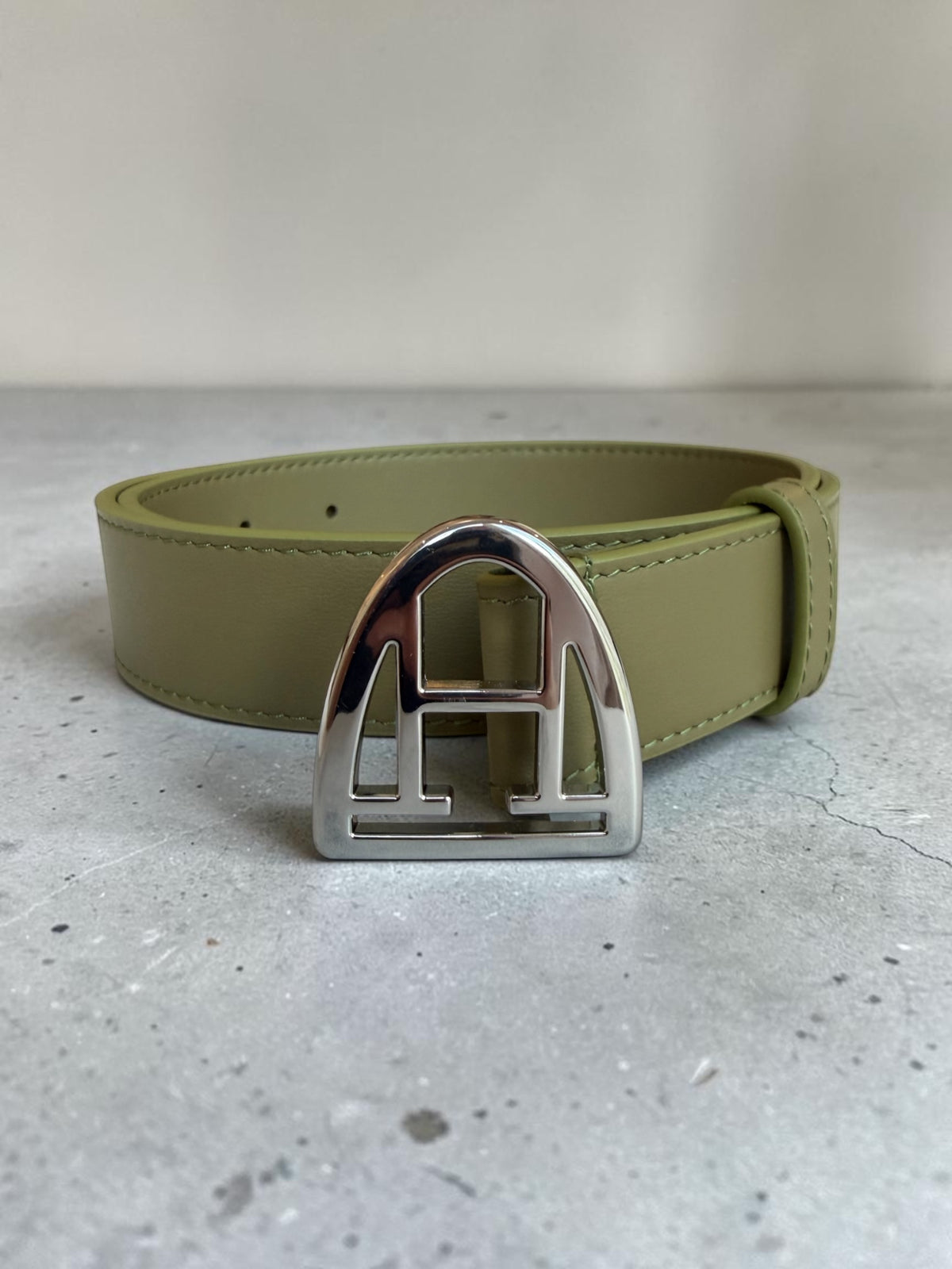 Ledergürtel - Evergreen I Silver