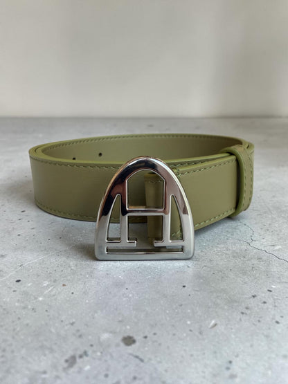Ledergürtel - Evergreen I Silver