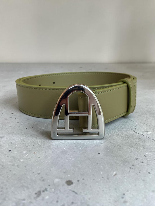 Ledergürtel - Evergreen I Silver