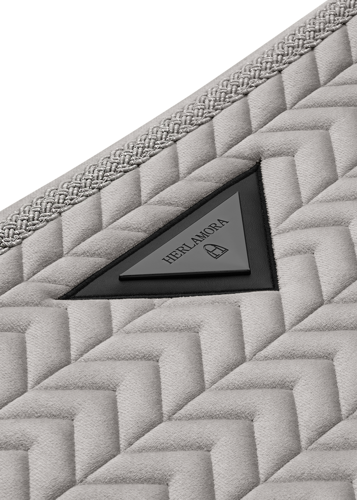 Velvet Schabracke (Light Gray)