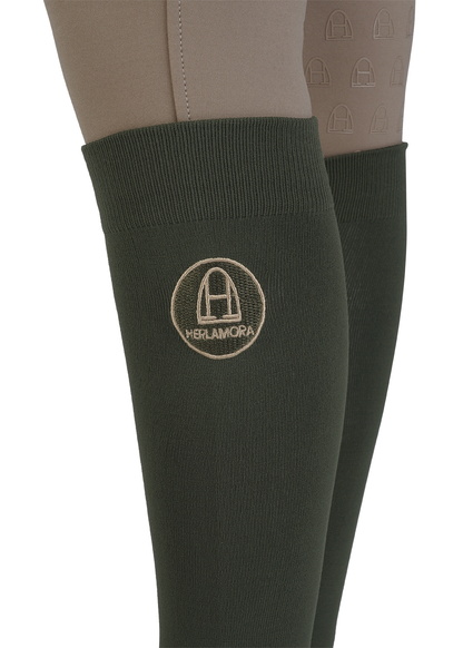 Reitsocken Patch (Oliv)