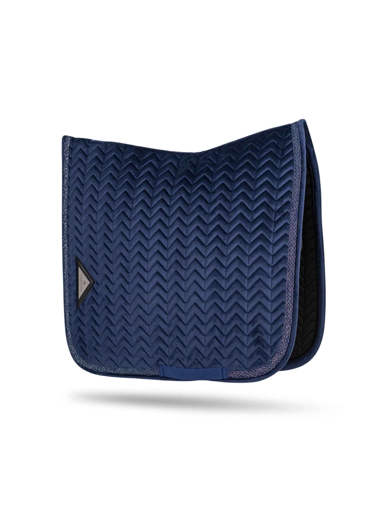 Velvet Schabracke (Navy)