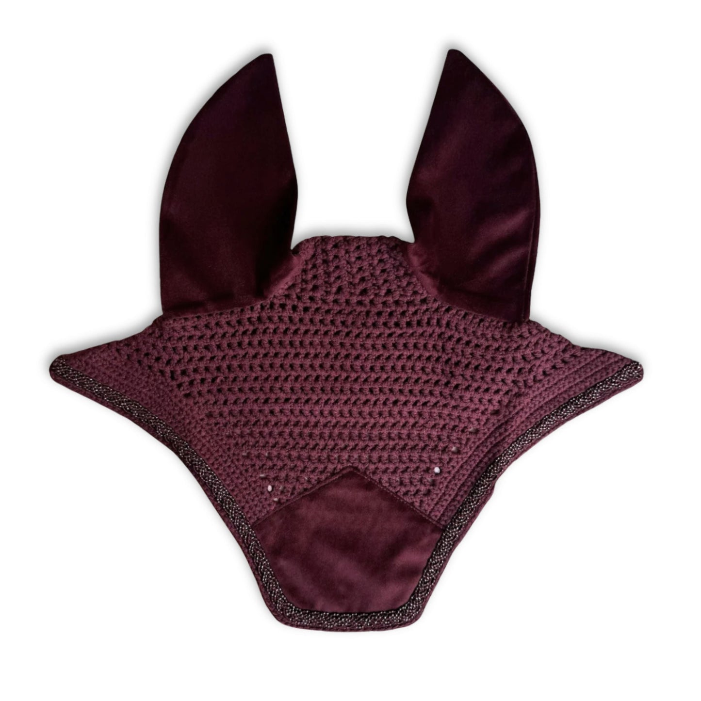 Fliegenmütze Velvet (Burgundy)