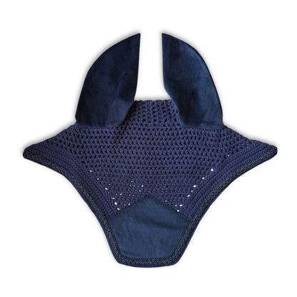 Fliegenmütze Velvet (Navy)