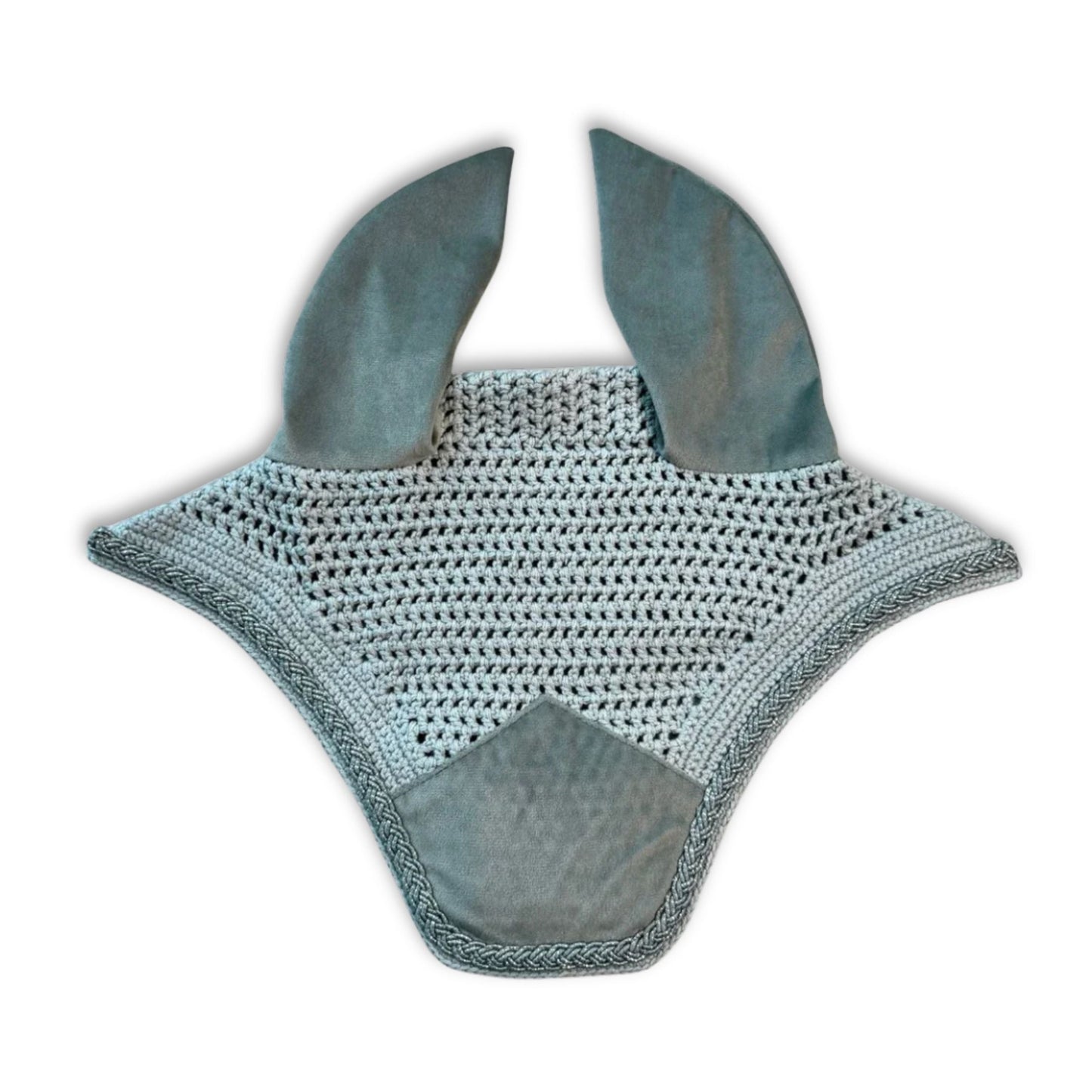 Fliegenmütze Velvet (Aqua Gray)