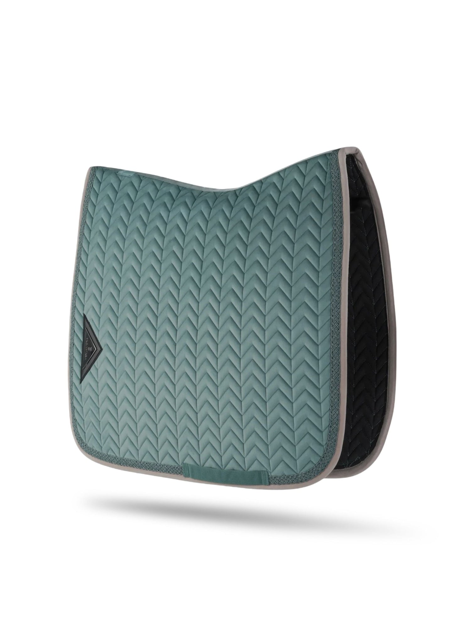 Velvet Schabracke (Dark Aqua Gray)