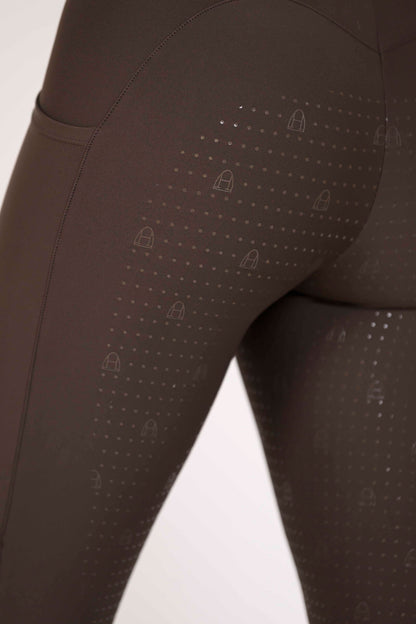 Comfort Reitleggings Braun